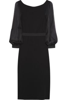 Philosophy di Alberta Ferretti Chiffon Back Crepe Dress - Lyst