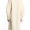 Stella Mccartney Felted Wool Coat in Beige (cream) - Lyst
