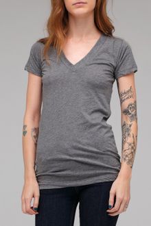 LNA V Neck Tee - Lyst