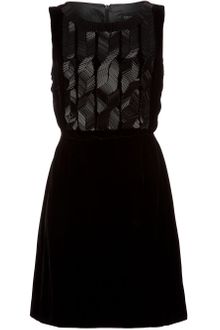 Sophie Hulme Cable Beaded Velvet Dress - Lyst