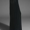T By Alexander Wang Sandwashed Silk Long Skirt in Gray (black) - Lyst