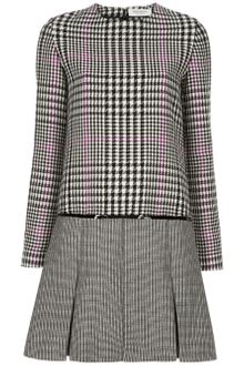 Yves Saint Laurent Check Dress - Lyst