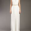 Yves Saint Laurent Chain Detail Jumpsuit in White - Lyst