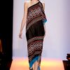 Bcbgmaxazria Spring 2012 Asymmetric OneShoulder Dress in Black - Lyst