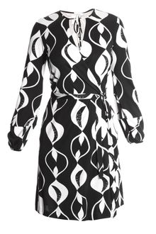 Black Wrap Dress on Exclusive Nove Silk Wrap Dress In Multicolor  Multi    Lyst