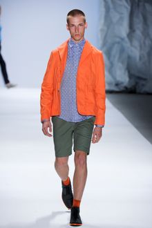 Richard Chai Spring 2012 Olive Shorts - Lyst