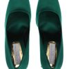 Stella Mccartney Green Satin Shoes in Green - Lyst