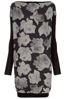 Lanvin Printed Dress - Lyst