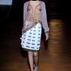 Rag & Bone Spring 2012 Laceup Chiffon Top in Purple - Lyst