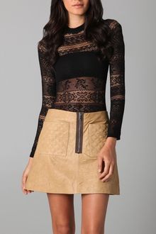 Shakuhachi Stretch Lace Bodysuit - Lyst