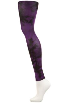 Topshop Tie Dye Footless Tights - Lyst