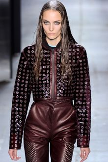 Alexander Wang Spring 2012 Cropped Dot Jacket - Lyst