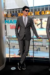 DKNY Spring 2012 Skinny Silver Tie