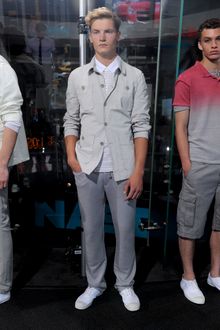 DKNY Spring 2012 Gray Sweatpants - Lyst