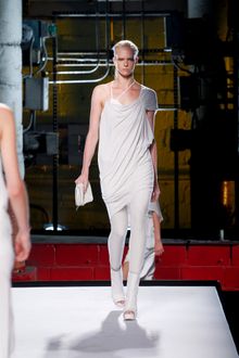 Helmut Lang Spring 2012 White Fold Clutch - Lyst