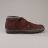 Santoni Suede Ankle Boot in Brown for Men - Lyst