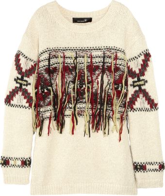  Yoan Wool-mix Instarsia Sweater 
