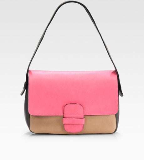 marc jacobs colorblock shoulder bag