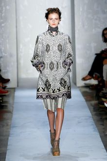 Suno Spring 2012 Stripe Skirt - Lyst
