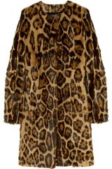 The Row Grentin Animal-print Goat Hair Coat