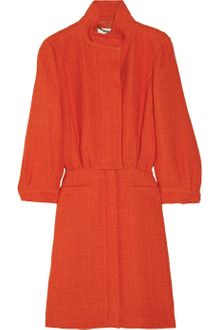 Tibi Bouclé Cotton-blend Coat - Lyst