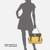 Yves Saint Laurent Ysl Leather Medium Flap Tote in Gold - Lyst