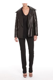 Alexander Wang Hybrid Moto Pea Coat - Lyst