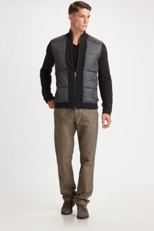 Boss Black Zip-front Cardigan - Lyst