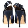 Cynthia Vincent Astrid Platform Sandals in Blue (navy) - Lyst
