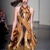 Donna Karan New York Spring 2012 Brown Tribal Print dress in Brown (brown, natural) - Lyst