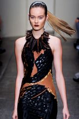 Donna Karan New York Spring 2012 Embellished Maxi Dress