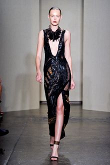 Donna Karan New York Spring 2012 Embellished Maxi Dress - Lyst