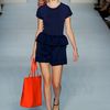 Marc By Marc Jacobs Luca Jersey Peplum Top in Blue - Lyst