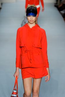 Marc By Marc Jacobs Spring 2012 Red Drawstring Jacket - Lyst
