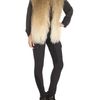 Matthew Williamson Dégradé Mongolian Lamb Gilet in Beige (camel) - Lyst