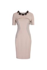 Matthew Williamson Panelled Stretch Tailoring Shift Dress