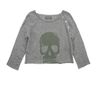Zadig & Voltaire Pull Reglis Cut Bis Cashmere in Gray (grey) - Lyst