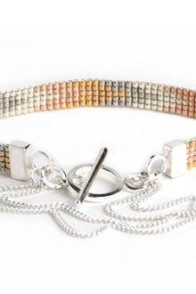 Anabel Campbell Navajo Bracelet - Champagne - Lyst