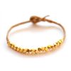 Bijouxbar By Vivien Frank Chunky Faceted Gold Nuggets On Butterscotch Irish in Gold - Lyst