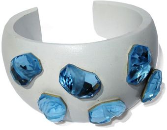 Chic Jewel Couture Diva Cuff - Blue - Lyst