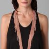 Fallon Jewelry Chain Fringe Necklace in Pink (rose) - Lyst