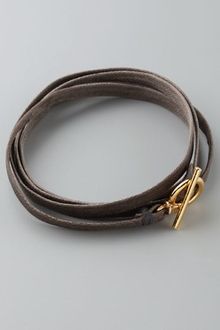 Gorjana Graham Leather Wrap Bracelet - Lyst