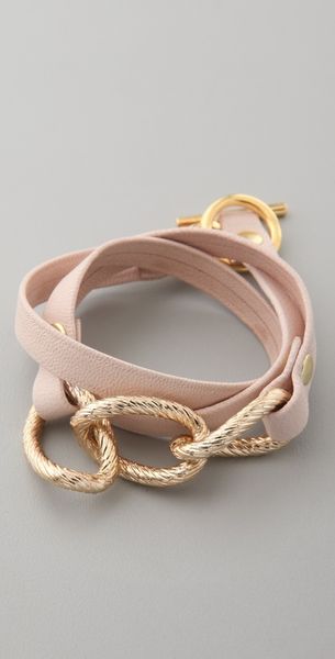 Gorjana Parker Leather Wrap Bracelet - Lyst