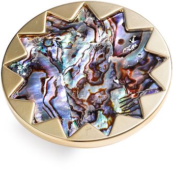 House Of Harlow Sunburst Abalone Ring - Lyst