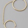 Jacquie Aiche Smooth Slave Chain Ring in Gold (yellow) - Lyst