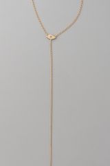 Jennifer Zeuner Mini Eye & Hamsa Necklace