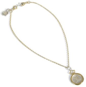 Jessica De Lotz Jewellery Personalised Hand Stamped Wax Seal Necklace. - Lyst