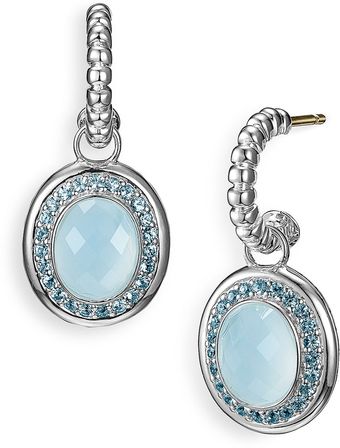 John Hardy Batu Bedeg Topaz Drop Earrings - Lyst