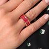Marc By Marc Jacobs Classic Marc Graphic Logo Ring in Gold - Lyst