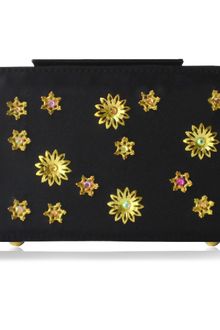 Poupee Couture Gold Flower Box Clutch  - Lyst